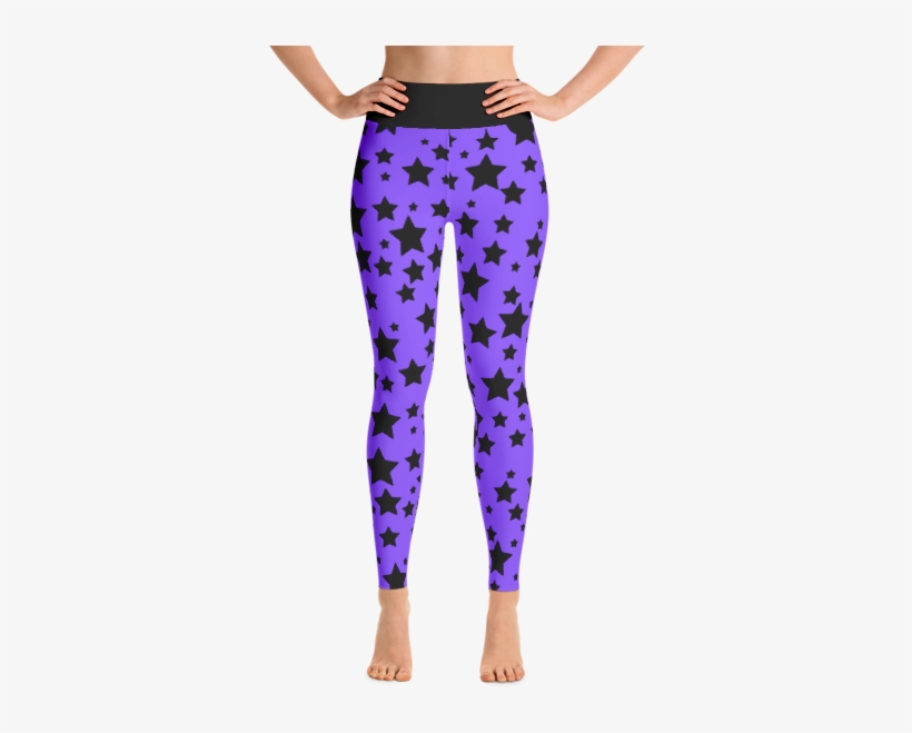 Purple Star Yoga Leggings - Blaue Wolf Yoga Leggings, transparent png