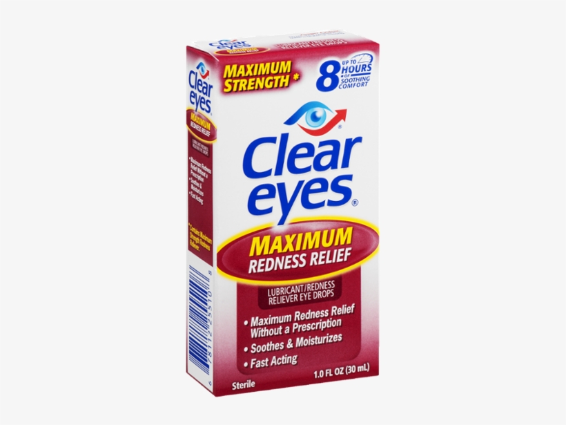 Clear Eyes Lubricant/redness Reliever Eye Drops Maximum Clear Eyes