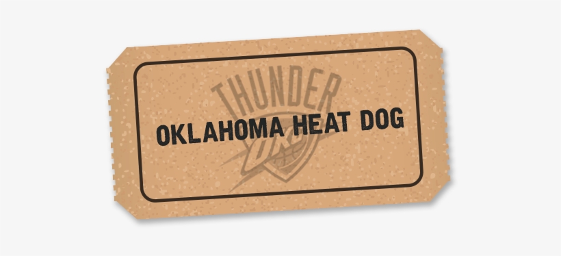 Get Pumped For The Second Half Of The Game By Getting - Oklahoma City Thunder, transparent png