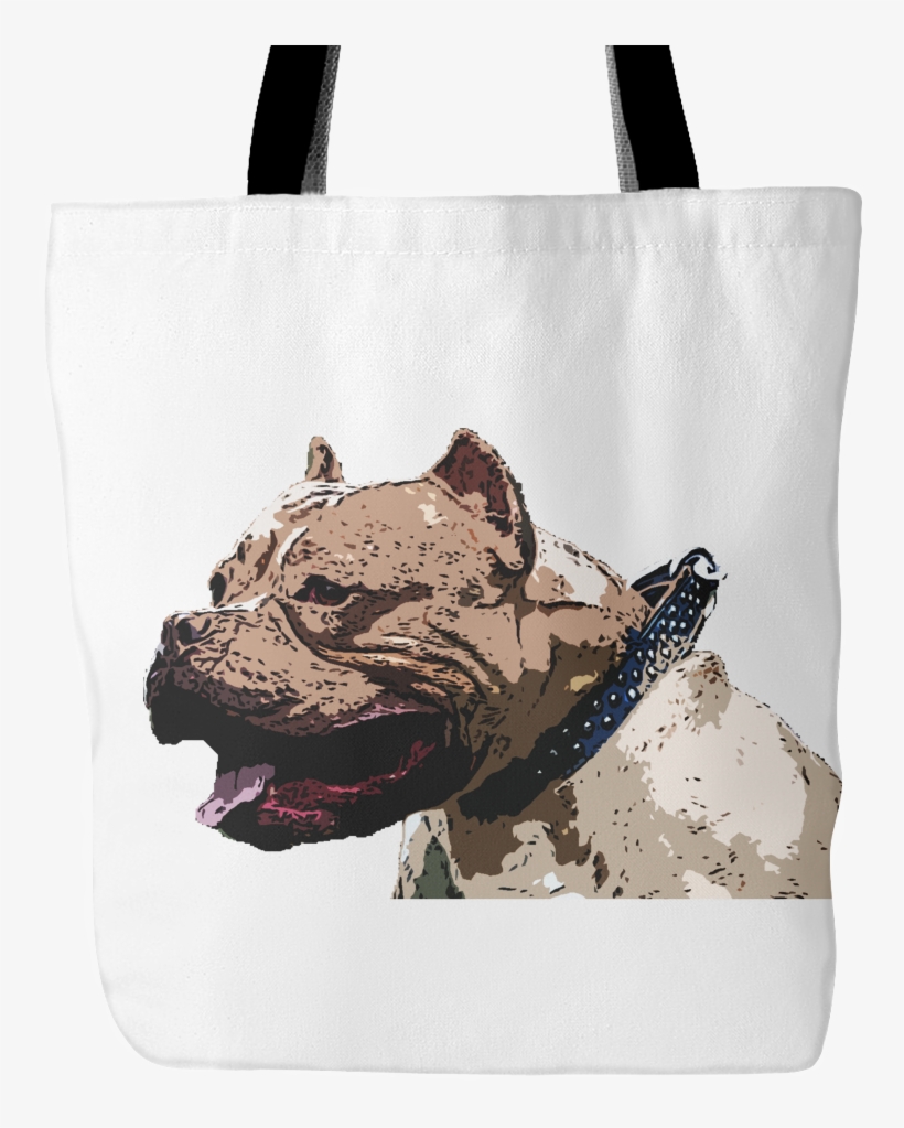 Pitbull Dog Tote Bags - Pitbull Dog Tote Bags - Pitbull Bags, transparent png