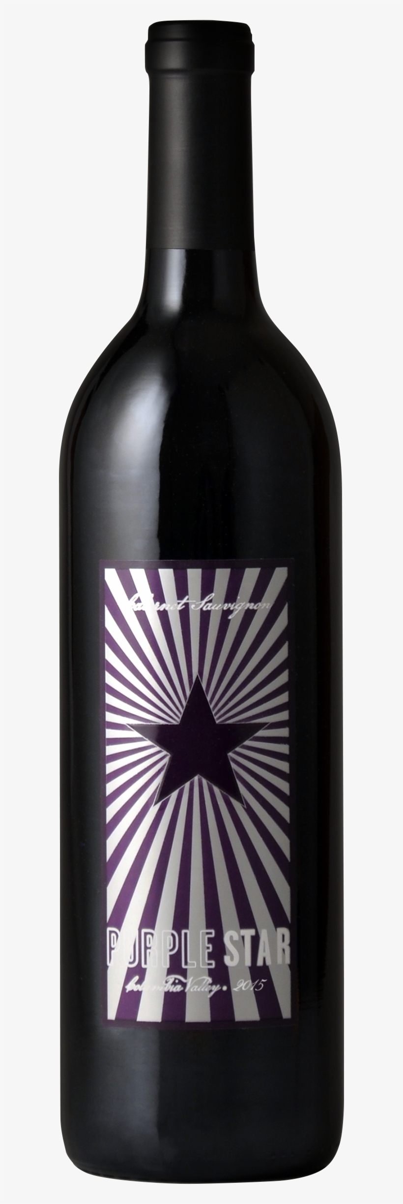 Bottle Shot - Purple Star Cabernet Sauvignon, transparent png