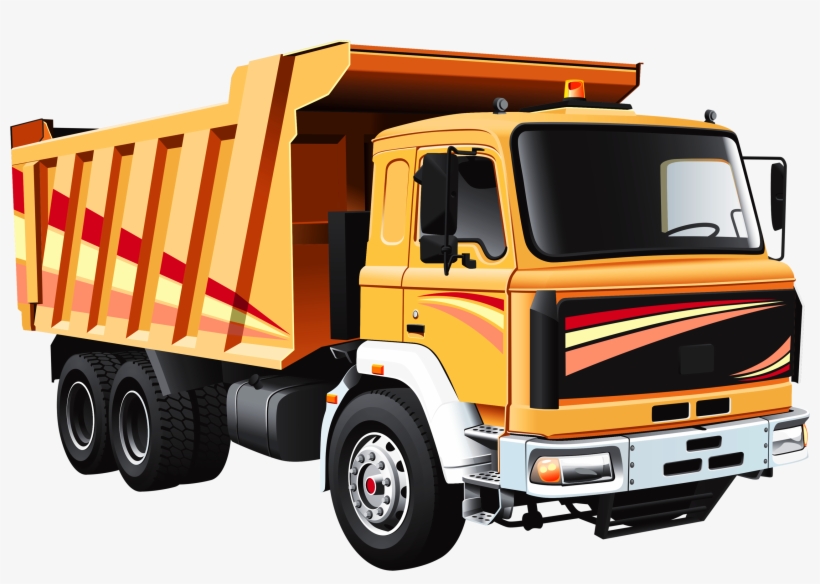 Png Pinterest Transportation - Dump Truck Vector, transparent png