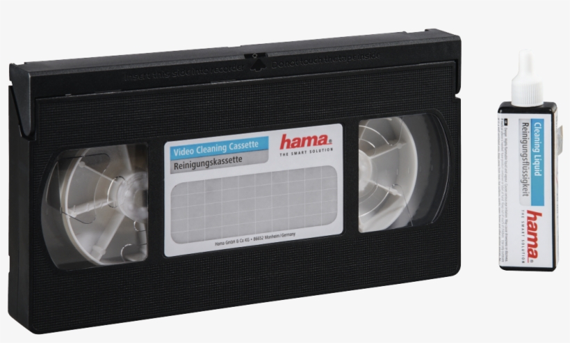 Vhs/s-vhs Video Cleaning Tape - Vhs, transparent png
