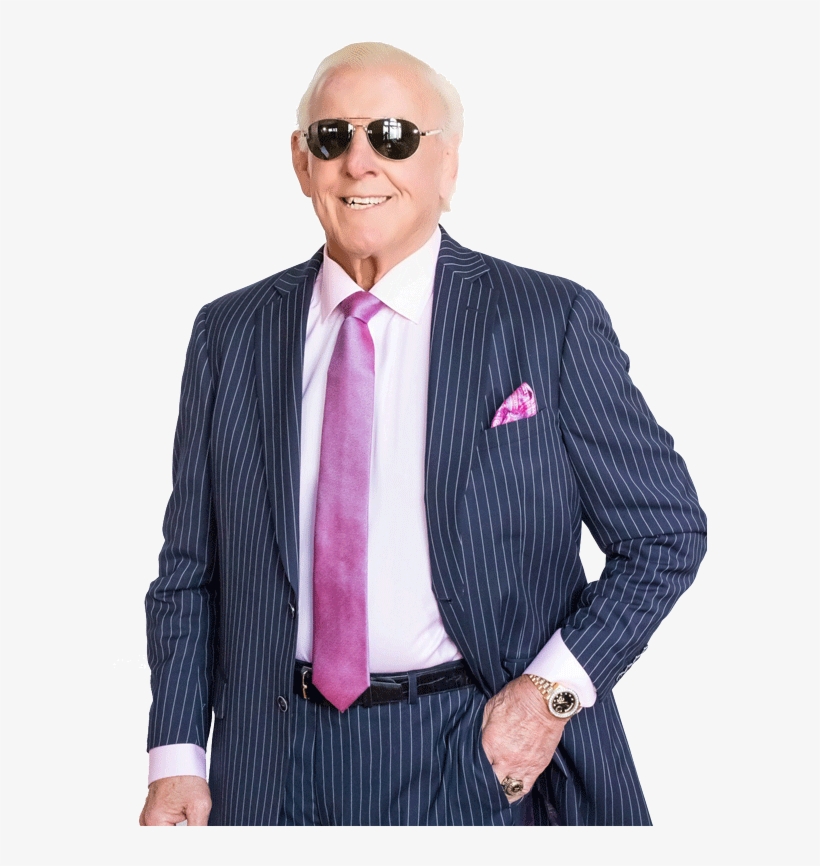 Navy Blue Pinstripe Ric Flair Collection Three Piece - Pinstripe Suit Navy Blue Pink, transparent png