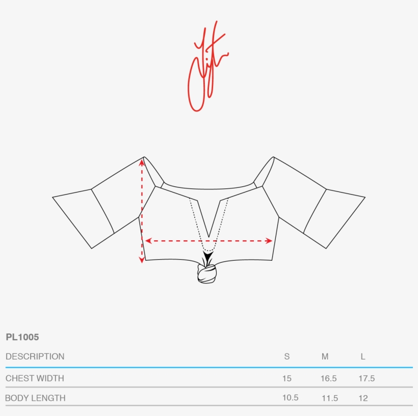 Melrose Pinstripe Crop Top - Diagram, transparent png