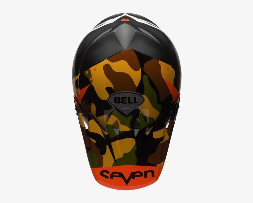 Cowboys Helmet Png - Seven Mx Soldier Orange Mx-9 With Mips Mx Helmet, transparent png