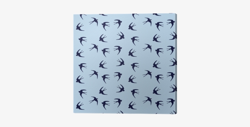 Flying Swallows Flock Of Birds Seamless Pattern Of - Bird, transparent png