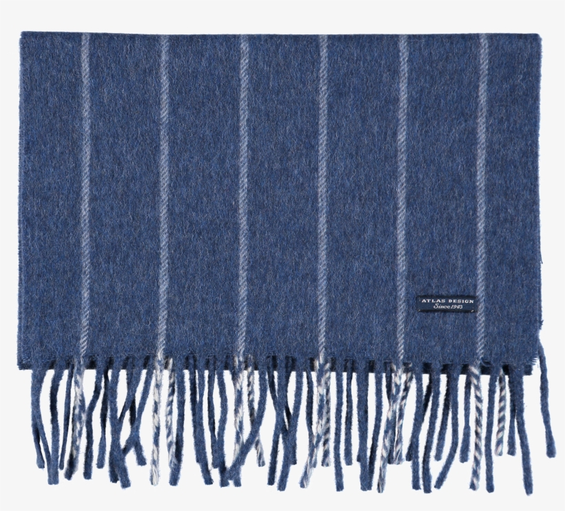Halsduk Pinstripe Blu - Scarf, transparent png
