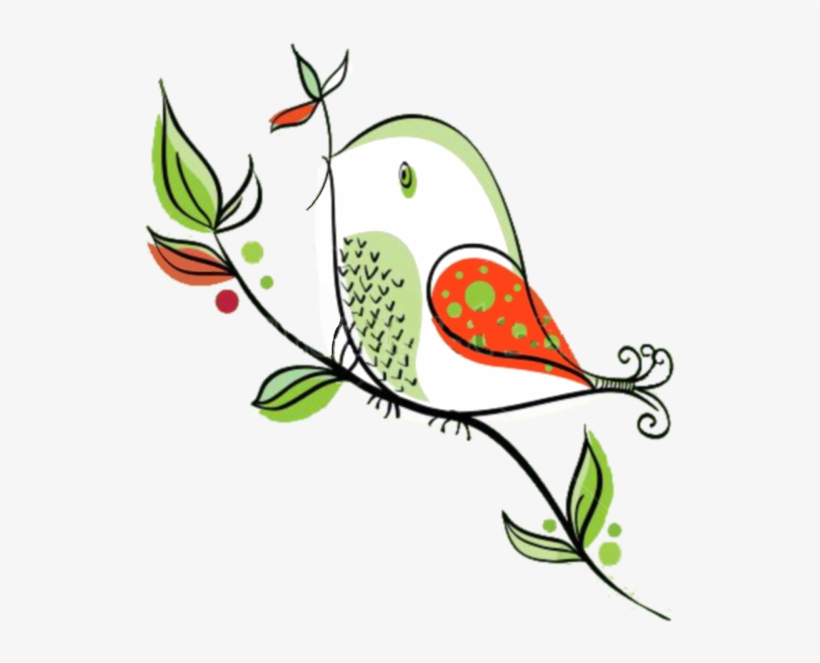 Red Headed Finch Clipart Whimsical Bird - Bird Illustration, transparent png