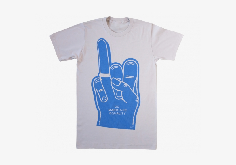 Marriage Equality Foam Hand T-shirt - Foam Hand, transparent png