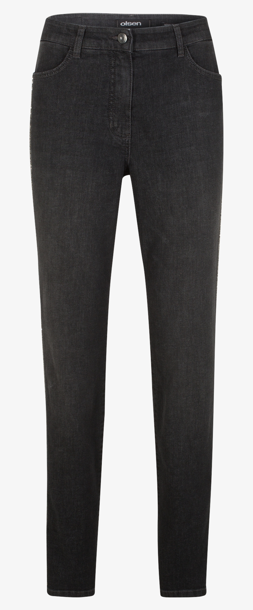 Denim Mona Slim Sparkling Tape - Pantalon Para Caballero, transparent png