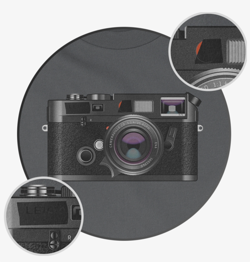 Leica Lover, Black Tape Edition - Camera, transparent png