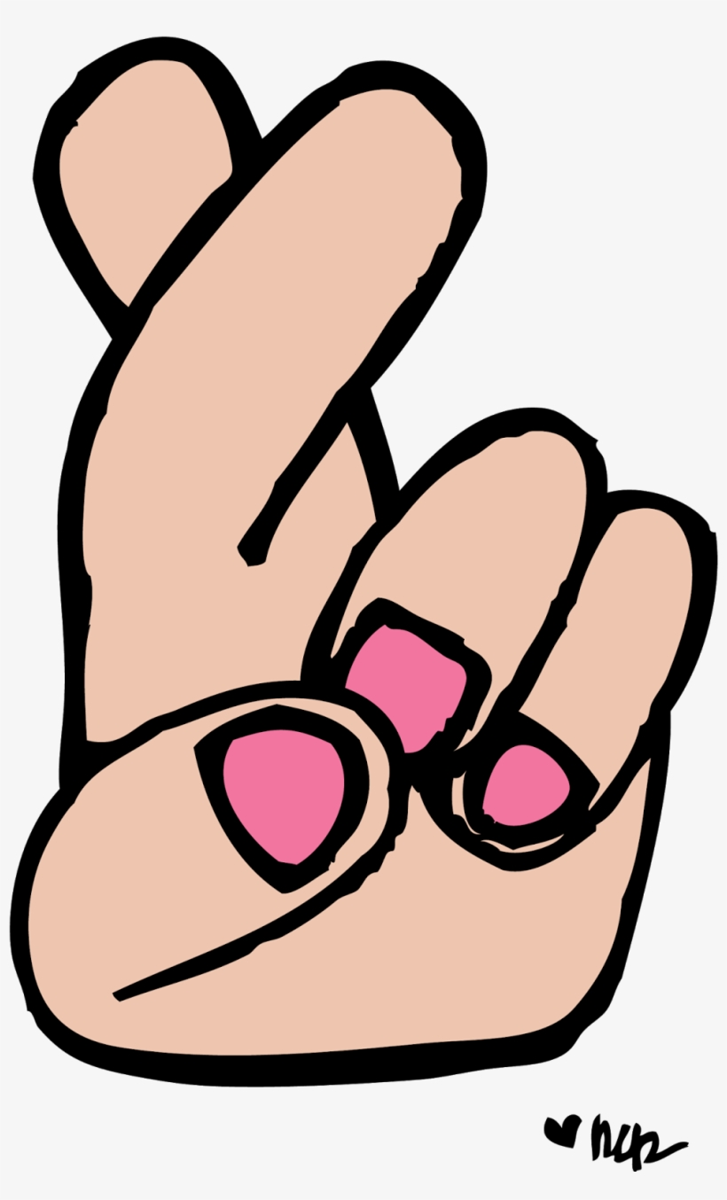 Finger Clipart Transparent - Free Clip Art Fingers Crossed, transparent png
