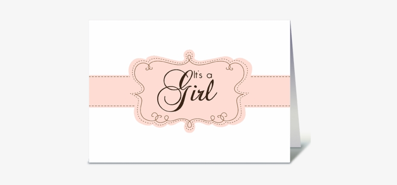 Its A Girl Png - Its A Girl Cards, transparent png