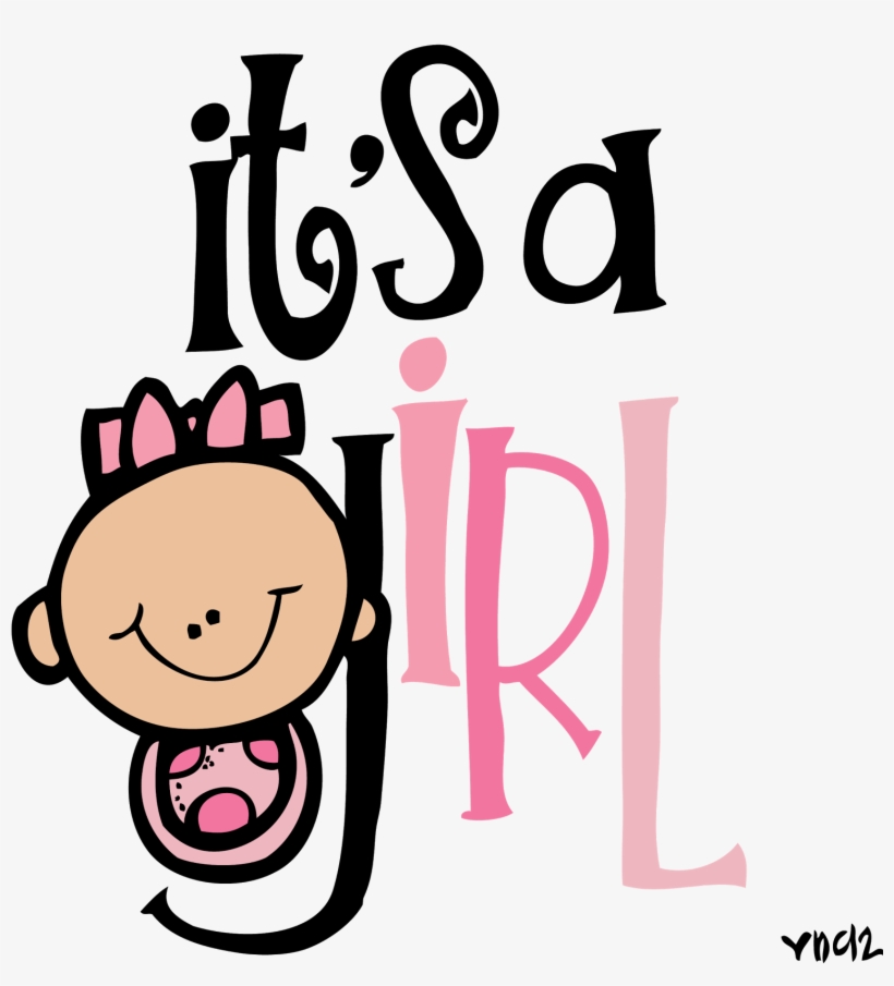 It's A Girl Vector Freeuse - Its A Girl, transparent png