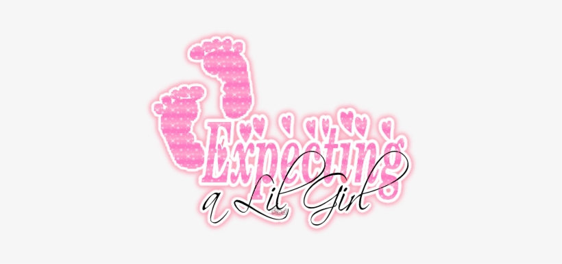Its A Girl Glitter, transparent png
