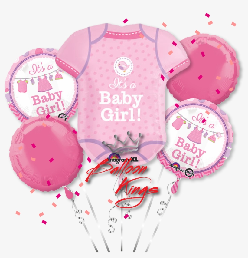 It's A Girl Balloons For Kids - Its A Girl Balloons Png, transparent png