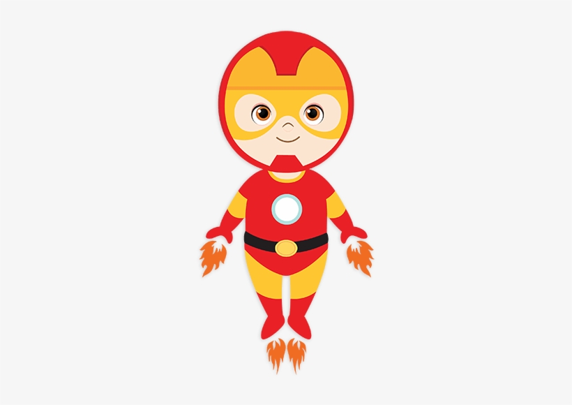 Stickers For Kids - Coolteedesignz Boy Super Hero - Iron Man - Bodysuit, transparent png