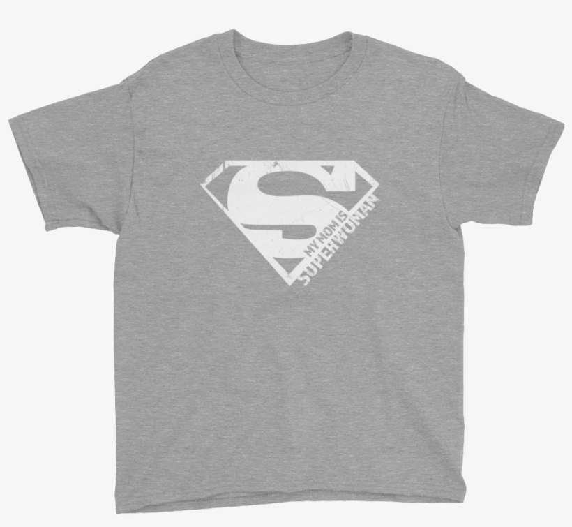 My Mom Is Superwoman - Boys' Short Sleeve T-shirt: Oregon Path, transparent png
