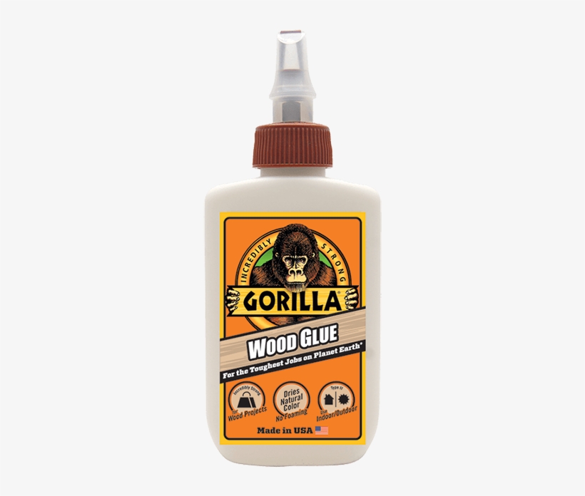 Gorilla Glue Adhesives And Tapes Incredible Industrial - Gorilla Glue Gorilla Pva Wood Glue 118ml, transparent png