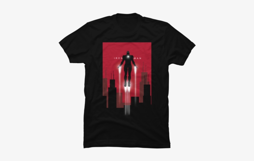 Iron Man Takes Flight - Sad Boy T Shirt, transparent png