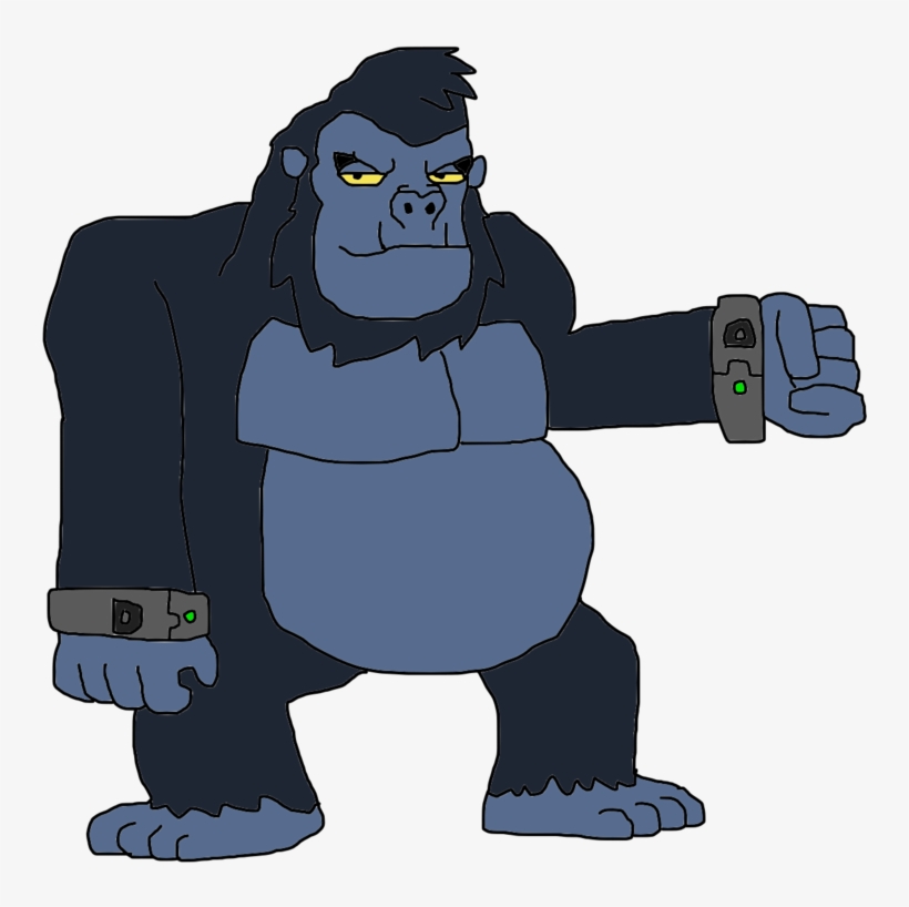 Drawing Gorilla Grodd - Gorilla, transparent png
