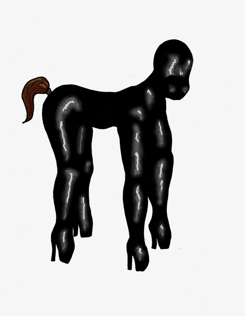 Before I Settled On The Bunny Girls As The Main Creatures - Bronze Sculpture, transparent png