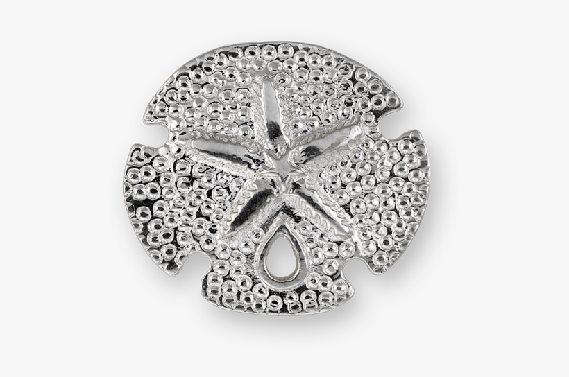 Home - Two Tone Sand Dollar Bracelet Clasp - Sterling Silver, transparent png