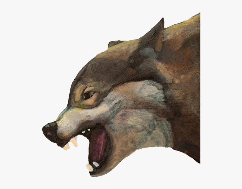 Using Dry Brush Technique And Acrylics To Show The - Cat Yawns, transparent png