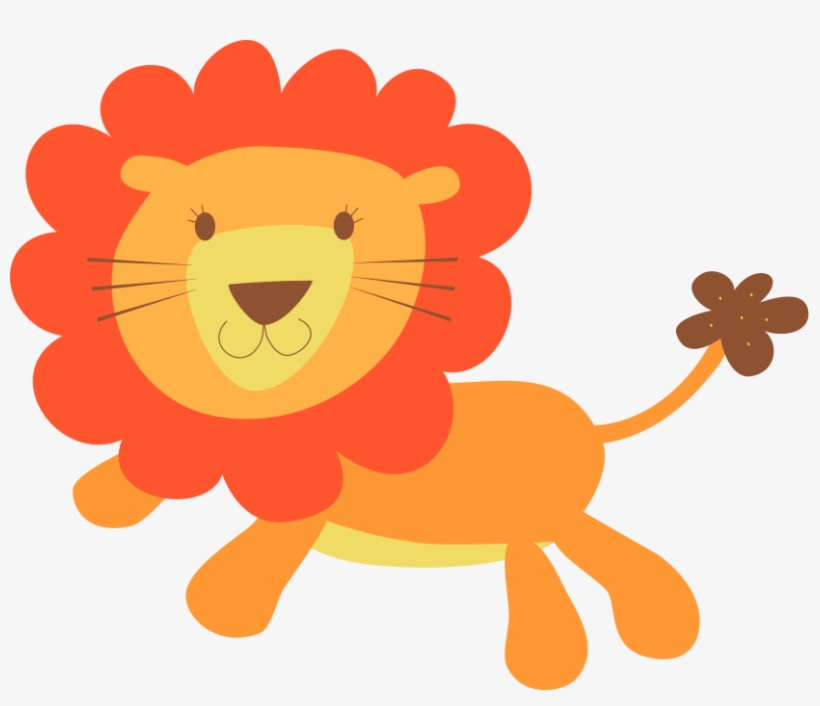 Baby Lion Clipart - Baby Lion Vector Png, transparent png