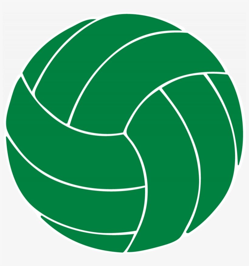 Volleyball Clipart Family - Volleyball Clipart Black, transparent png