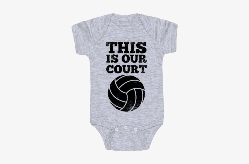 This Is Our Court Baby Onesy - Onesie, transparent png