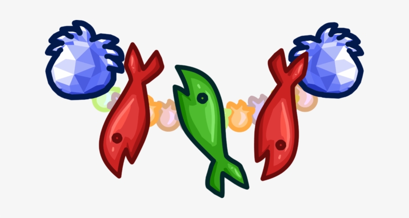 Merry Walrus Garland, transparent png