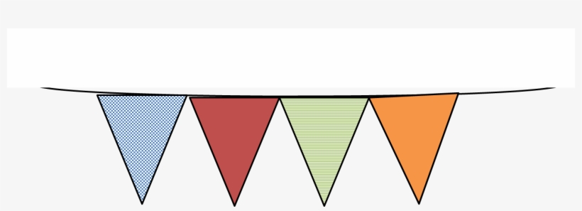 Garland - Triangle, transparent png