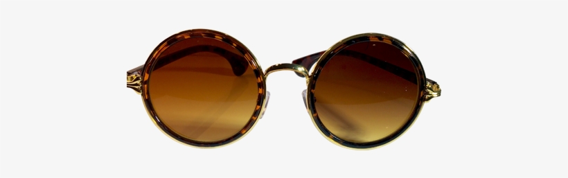 Tomboy Retro Sunglasses - Transparent Vintage Sunglasses Png, transparent png