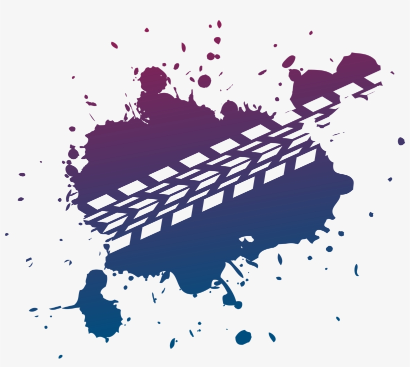 Tracks Clipart Tire Tread - Mud Bog Clip Art, transparent png