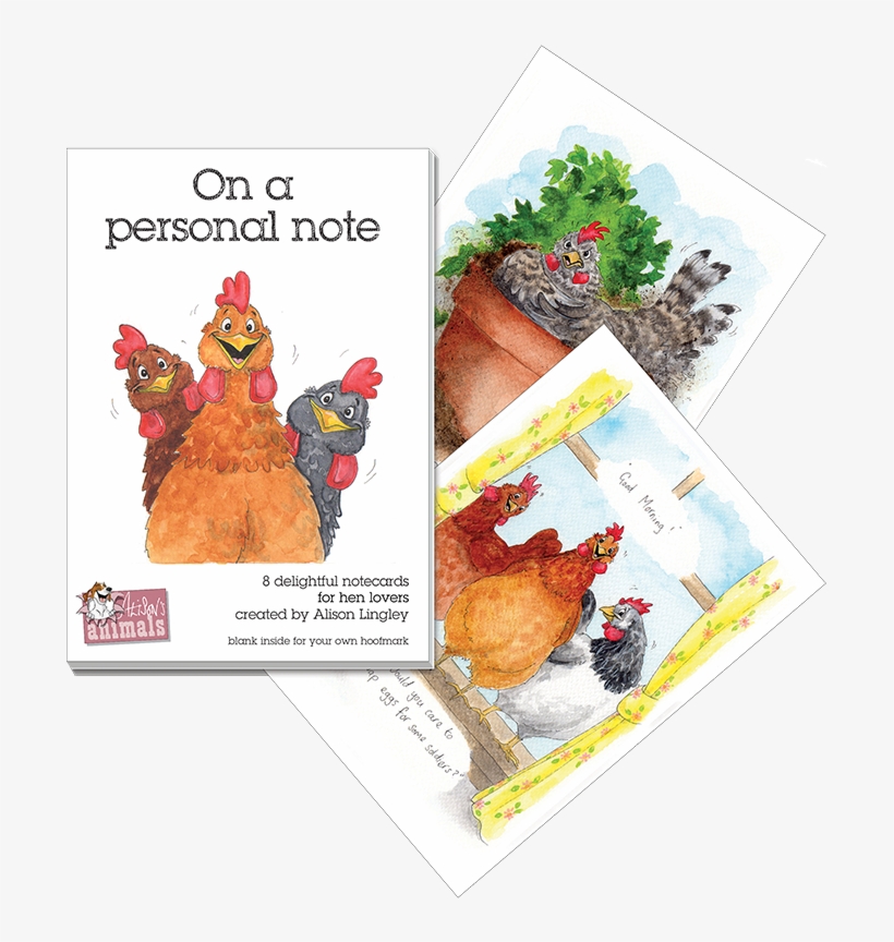 Hen Pack - Notecards - Rooster, transparent png