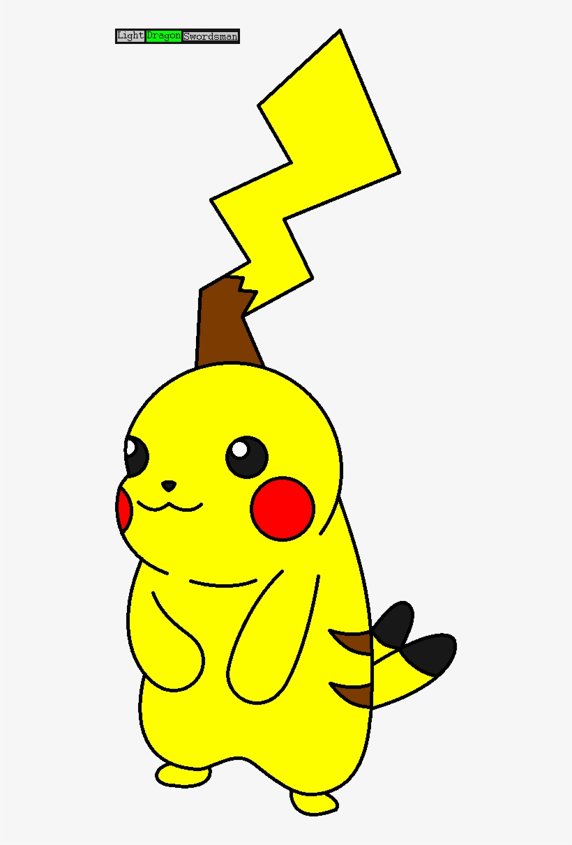 Glitched Pikachu Ibis Paint X To Ms Paint By Lightdragonswordsman