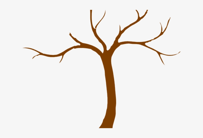 Dead Trees Silhouette Clipart, transparent png
