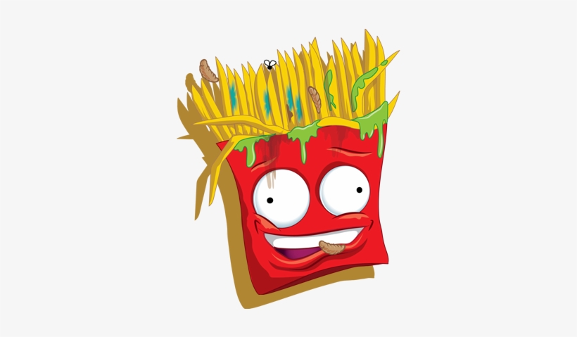 Altfungusfriesart - Grossery Gang French Fries, transparent png