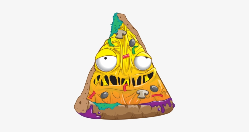 J104778 Gross1 Pizza - Grossery Gang Putrid Pizza, transparent png