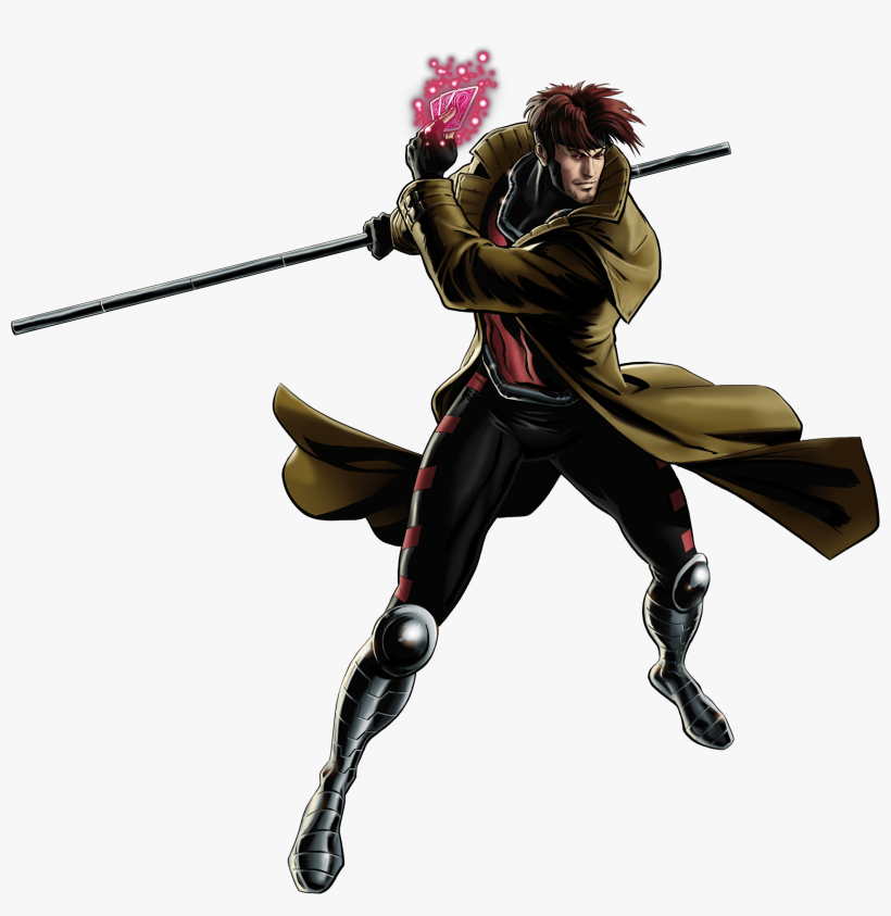 Wp#gambitglowcard - Gambit X Men, transparent png