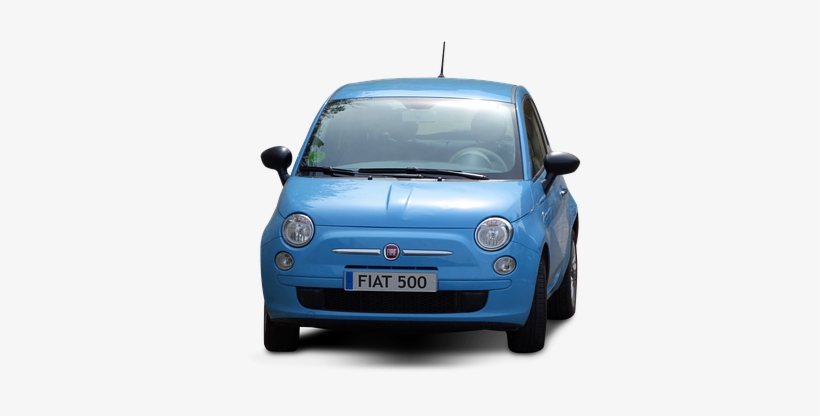 Car Transparent Background Fiat Fiat 500 B - Small Car Transparent Background, transparent png