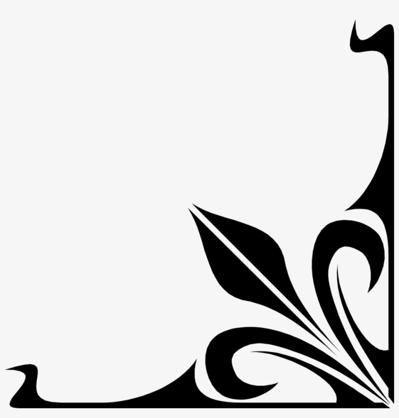 Corner Frame Cheryl Corner Frame Clip Art At Clker - Masjid Se Nikalne Ki Dua Urdu, transparent png