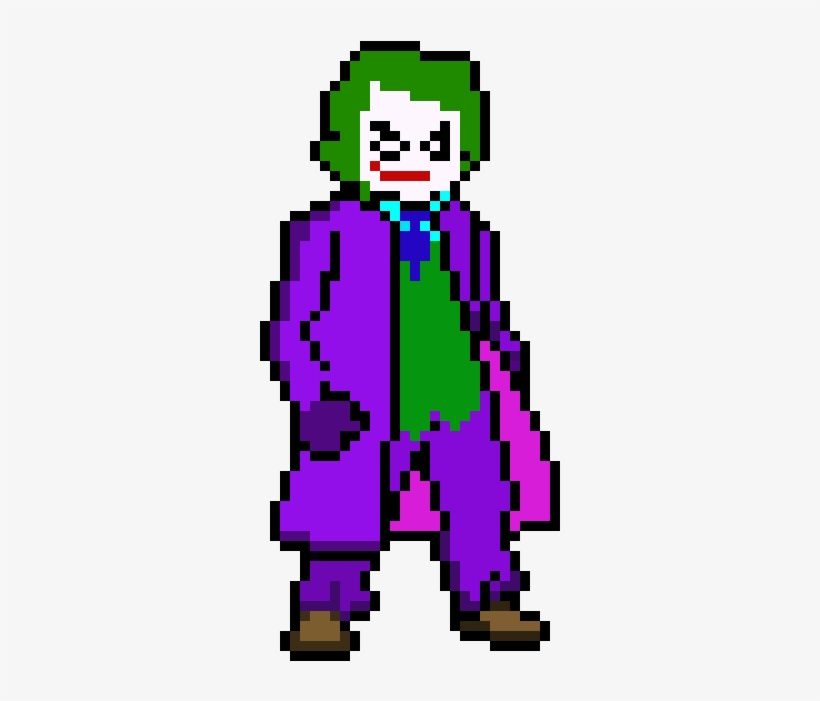 Pixel Joker, transparent png
