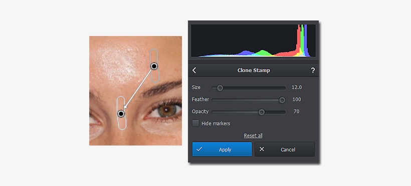 Remove Glare From Nose - Portrait, transparent png