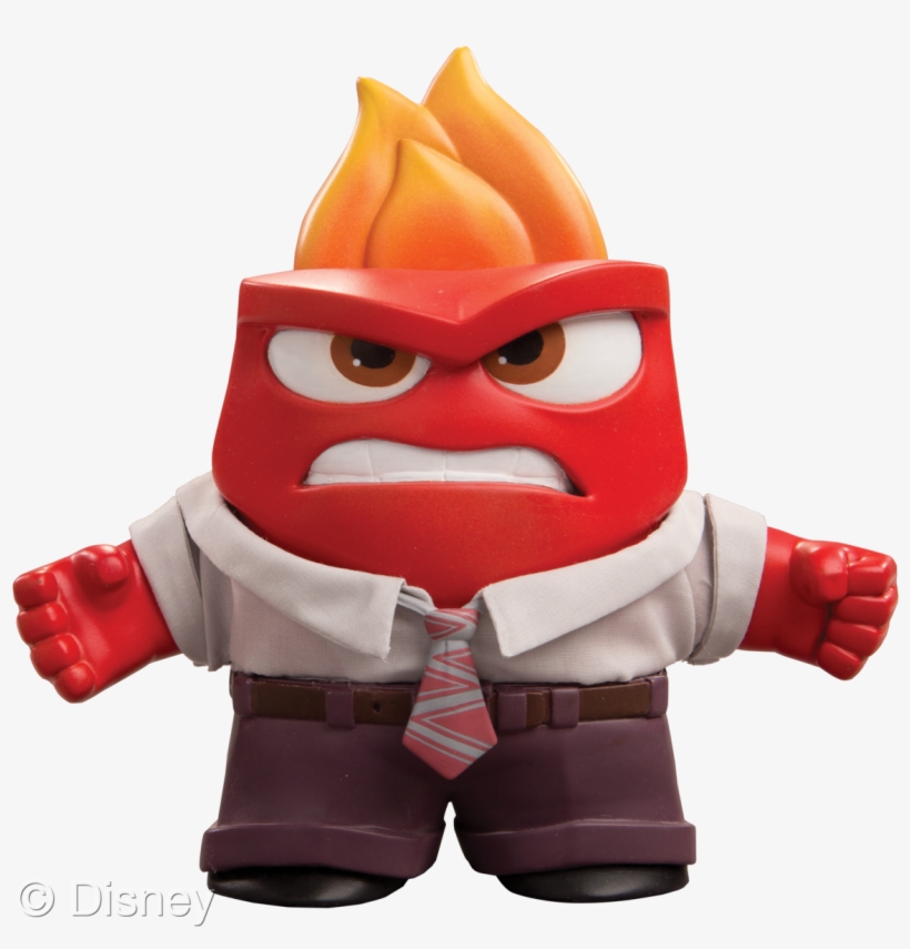 Disney Consumer Products Gears Up For A Powerful Year - Disney Inside Out - Anger Figure With Sounds, transparent png