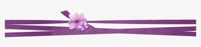 Dividers » Abstract » Ribbon Divider - Purple Ribbon Png Transparent, transparent png