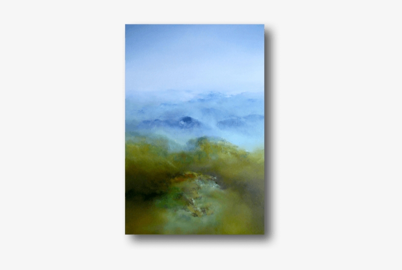 Above The Clouds 90cm X 60cm Oil On Canvas - Oil Painting, transparent png