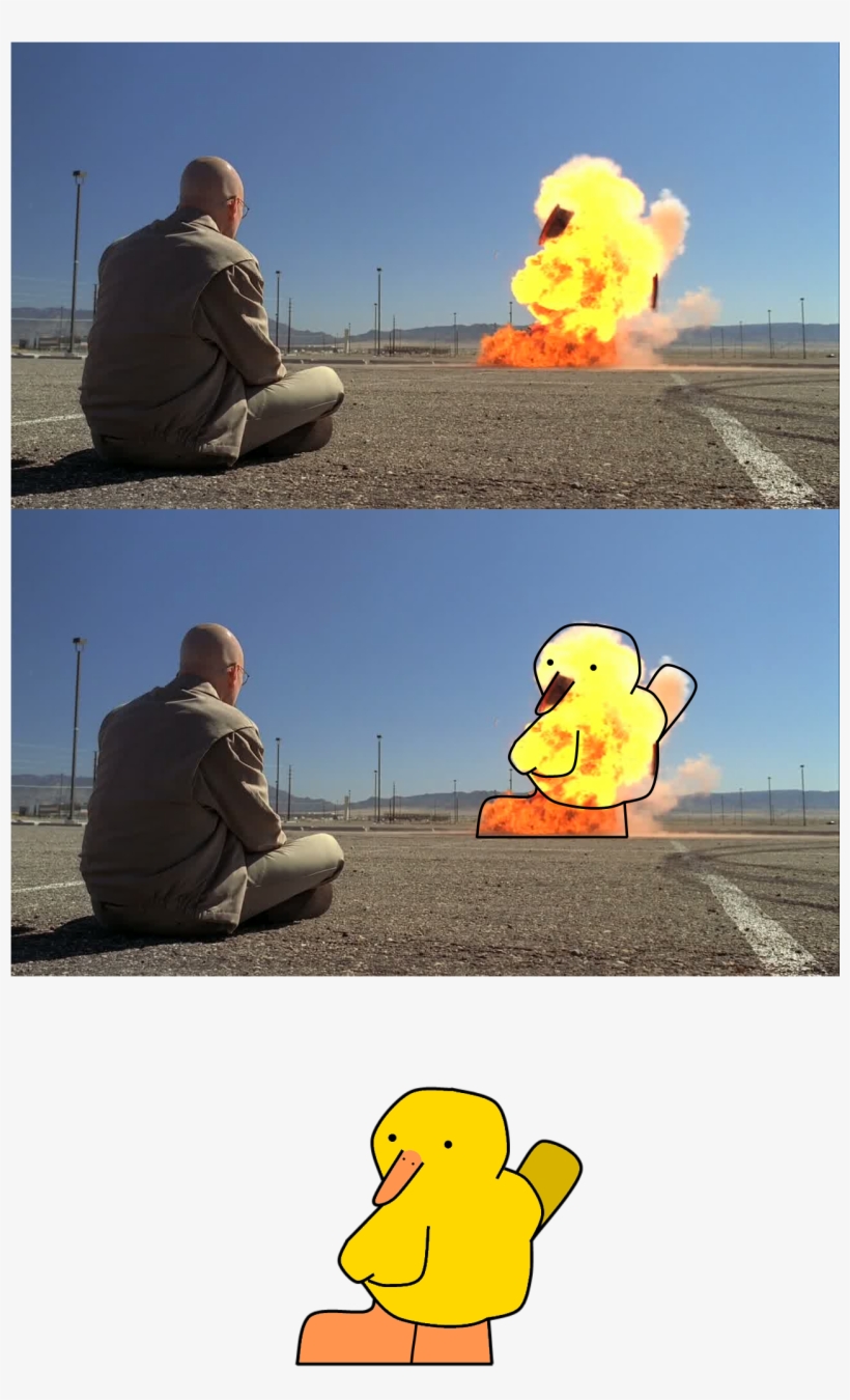 Walter White Saul Goodman Yellow Water Bird Ducks Geese - Ironman Cool Guys Don T Look At Explosions, transparent png